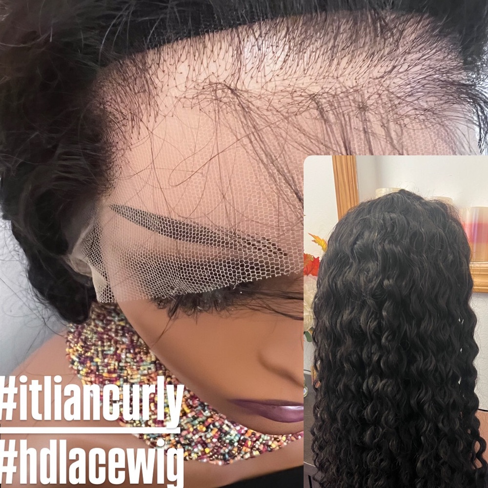 30 inches 13x4 HD Lace Frontal Italian Curly Wigs!